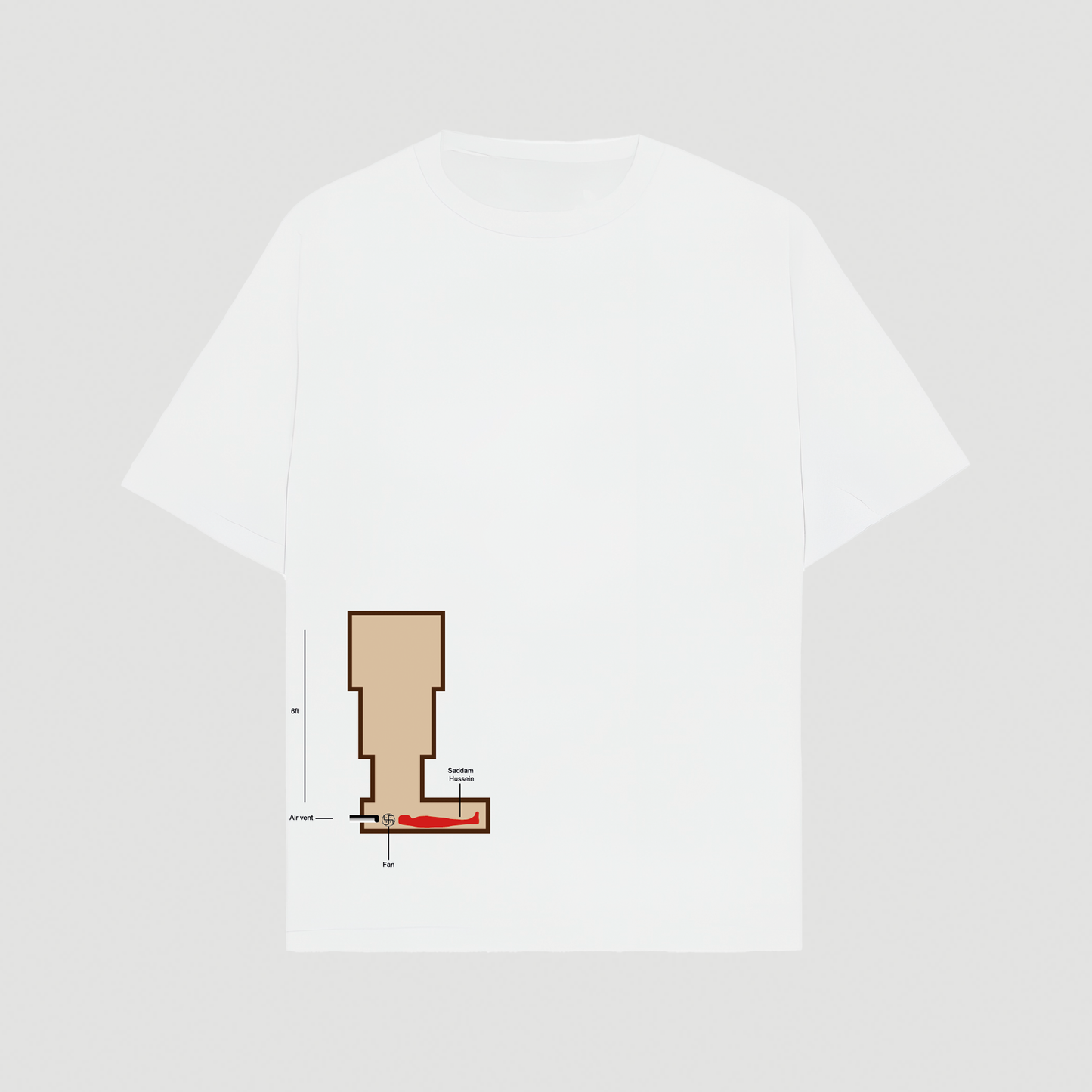 Camiseta Sadam Husein